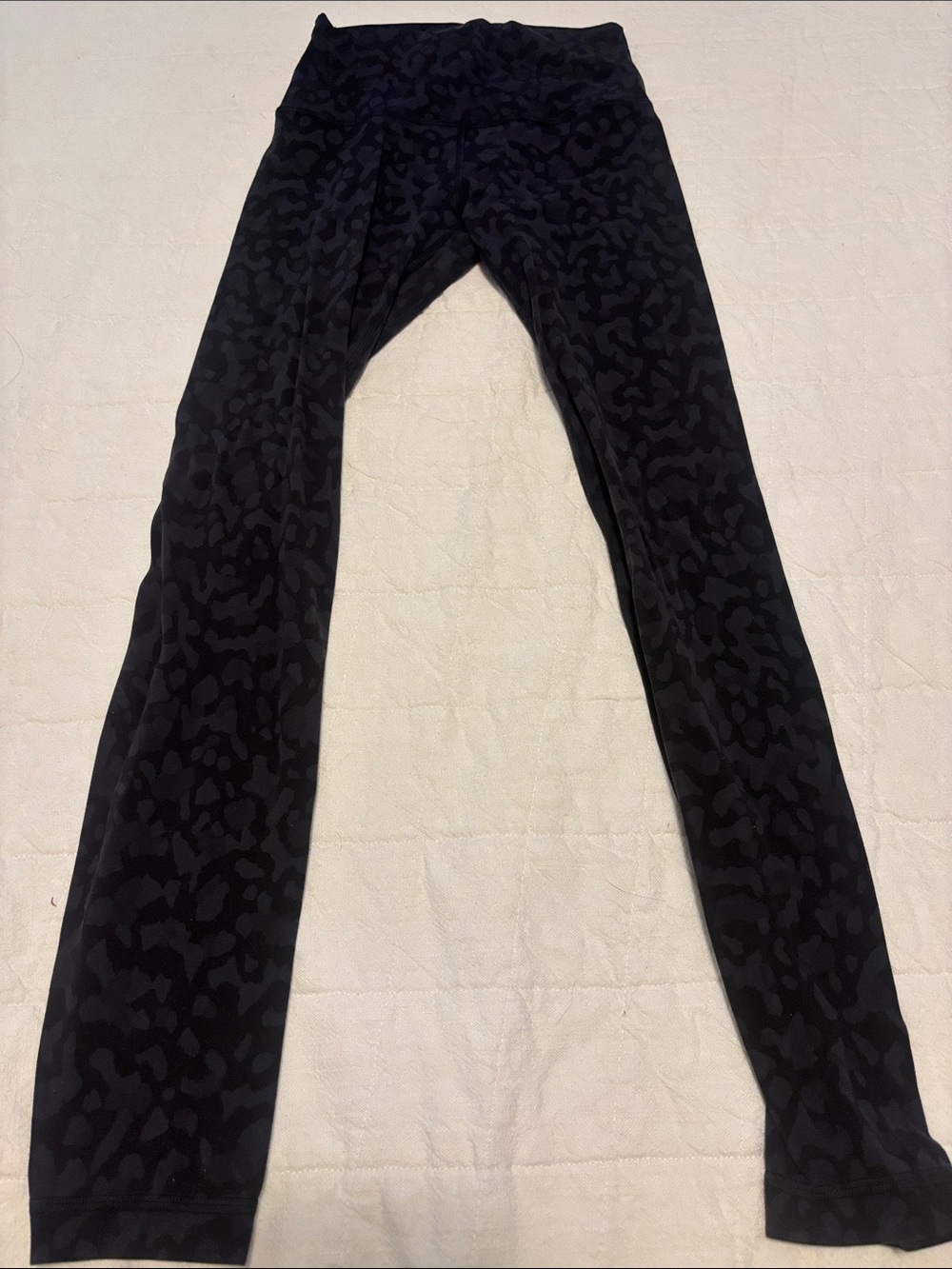 lululemon athletica Black Tonal Camo Leggings